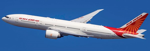 JC Wings Boeing 777-200LR Air India VT-AEF 1:400 Modellflugzeug