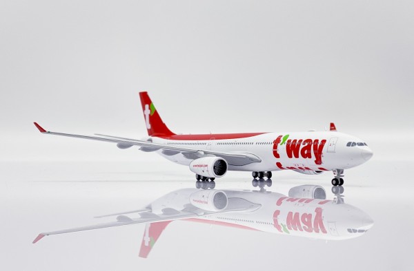 JC Wings Airbus A330-300 T´Way Air HL8501 1:400 Modellflugzeug