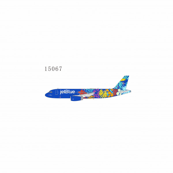 NG Model Airbus A320-200 JetBlue "Isla del Bluencanto" N657JB 1:400 Modellflugzeug
