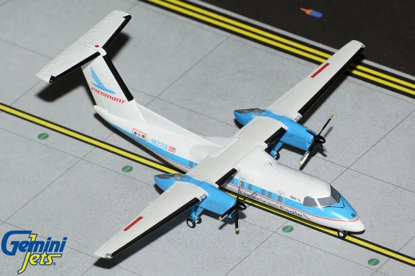 GeminiJets Bombardier DHC-8-100 (Dash 8) American Eagle "Piedmont Retro" N837EX 1:200 Modellflugzeug
