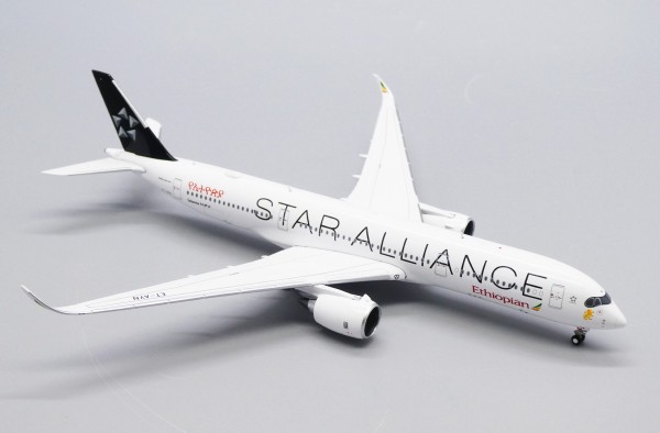 Airbus A350-900XWB Ethiopian Airlines "Star Alliance Livery" ET-AYN Scale 1/400