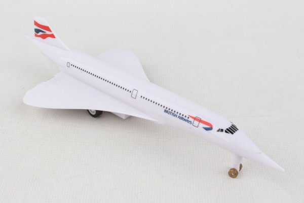 Concorde British Airways Pullback Plane Spielzeug Flugzeug