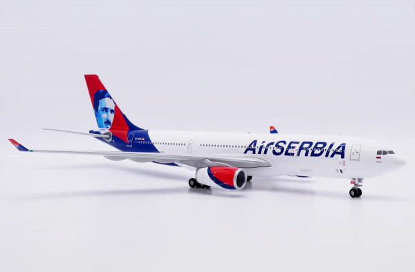 JC Wings Airbus A330-200 Air Serbia "Nikola Tesla" YU-ARB 1:200 Modellflugzeug