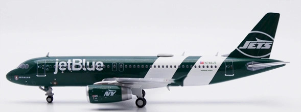 JC Wings Airbus A320-200 JetBlue "New York Jets" N746JB 1:400 Modellflugzeug