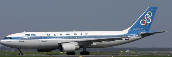 JC Wings Airbus A300-600R Olympic Airways SX-BEM 1:400 Modellflugzeug