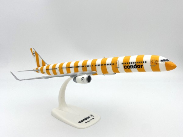 Boeing 757-300 Condor "Sunshine" Yellow Stripes Livery Scale 1/200