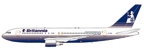 Boeing 767-200ER Britannia Airways G-BRIF Scale 1/400
