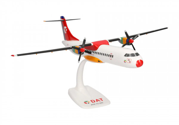 Herpa Snap-Fit ATR 72-200 DAT Danish Air Transport A/S OY-RUG 1:100 Modellflugzeug