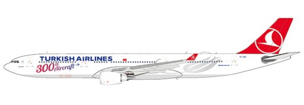 Airbus A330-300 Turkish Airlines "300th Aircraft" TC-LNC Scale 1/400