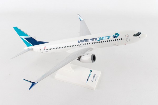 Boeing 737-MAX8 WestJet Airlines Scale 1/130