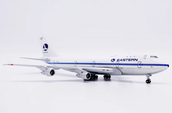 JC Wings Boeing 747-100 Eastern Polished "Pan Am Hybrid" N731PA 1:400 Modellflugzeug