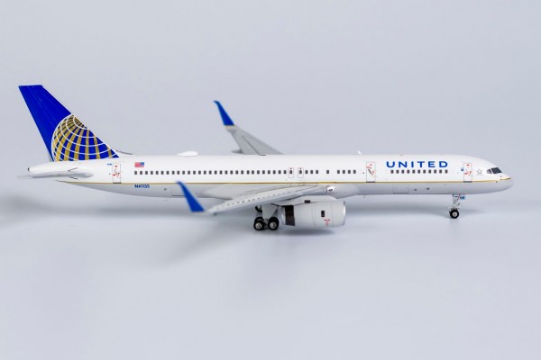 Boeing 757-200 upgraded winglets United Airlines "CO-UA merged livery" N41135 Scale 1/400