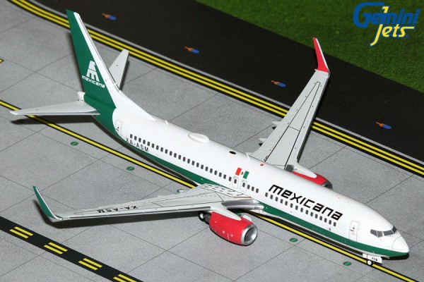 GeminiJets Boeing 737-800 Mexicana XA-ASM 1:200 Modellflugzeug