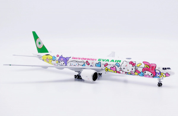 JC Wings Boeing 777-300ER EVA Air "Lolly Jet" B-16740 1:400 Modellflugzeug