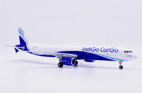 JC Wings Airbus A321-200P2F IndiGo Cargo VT-IKY 1:200 Modellflugzeug