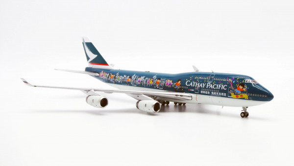 JC Wings Boeing 747-400 Cathay Pacific "Spirit of Hong Kong" B-HOX 1:400 Modellflugzeug