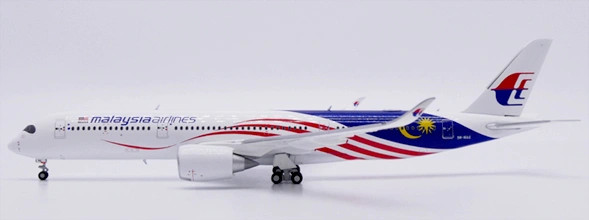 JC Wings Airbus A350-900 Malaysia Flaps Down 9M-MAG 1:400 Modellflugzeug