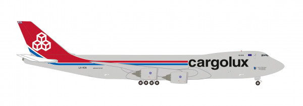 Herpa Wings Boeing 747-8F Cargolux LX-VCN 1:500 Modellflugzeug
