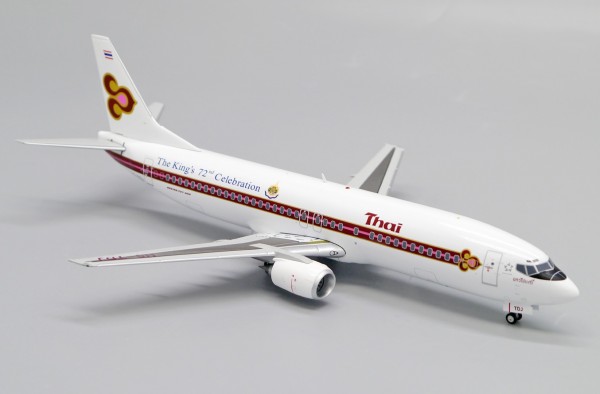 Boeing 737-400 Thai Airways The King's 72nd Celebration HS-TDJ Scale 1/200
