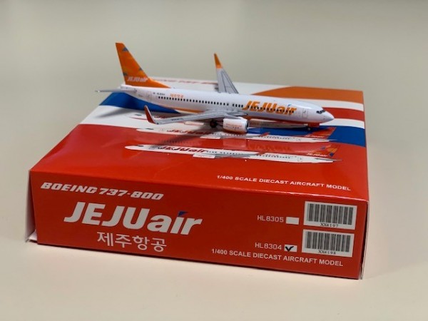 Boeing 737-800 Jeju Air HL8304 Scale 1/400