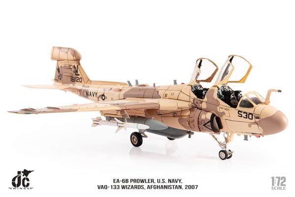 JC Wings Grumman EA-6B Prowler U.S. Navy USN VAQ-133 Wizards 1:72 Modellflugzeug