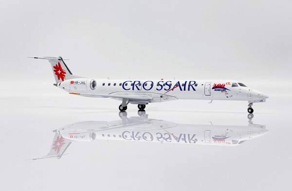 JC Wings Embraer ERJ 145 Crossair "400th" HB-JAL 1:200 Modellflugzeug