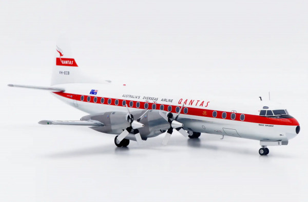 JC Wings Lockheed L-188C Electra Qantas VH-ECB 1:200 Modellflugzeug