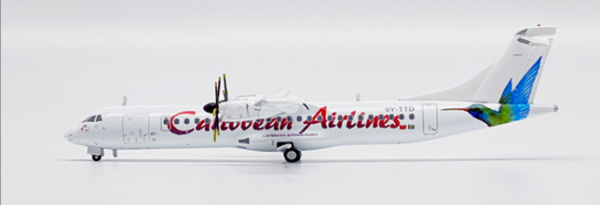 JC Wings ATR 72-600 Caribbean 9Y-TTD 1:400 Modellflugzeug