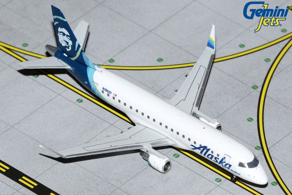 Embraer 170-200LR Alaska Airlines/Horizon Air N186SY Scale 1/400