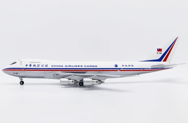 JC Wings Boeing 747-200F China Airlines "OC" polished B-198 1:200 Modellflugzeug