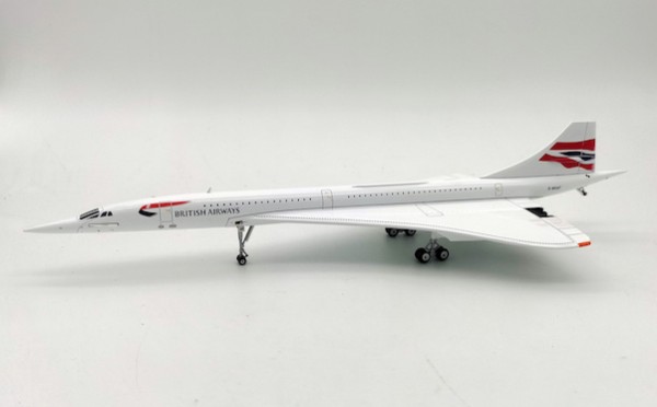 Concorde British Airways Aerospatiale-British Aerospace G-BOAF Scale 1/200 plus Collectors coin
