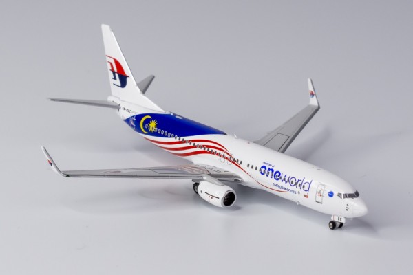 NG Model Boeing 737-800 Malaysia "oneworld in Negaraku" 9M-MXC 1:400 Modellflugzeug