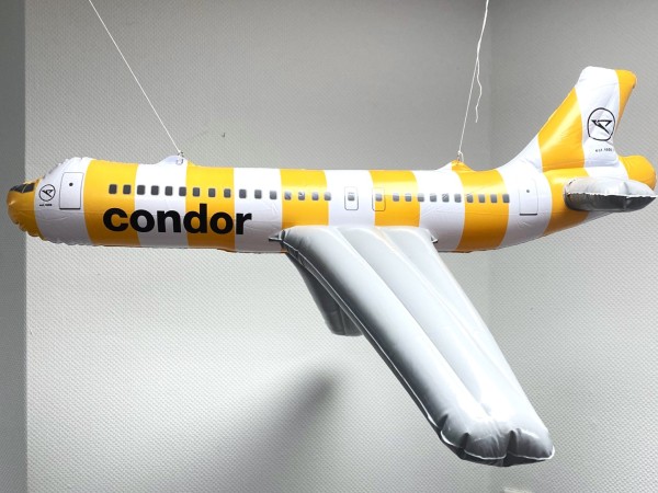 Condor aufblasbares Flugzeug ca. 100x110x30cm