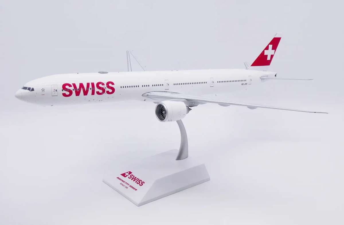 JC Wings Boeing 777-300ER SWISS Luzern HB-JNK 1:200 sichern