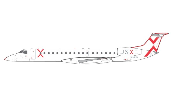 Embraer 145LR JSX Air (JetSuiteX) N241JX Scale 1/400