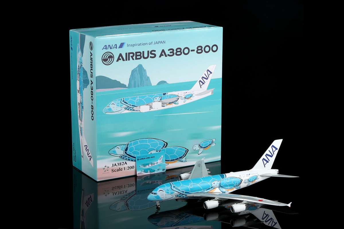 SQ Wings Airbus A380-800 All Nippon Honu Kai JA382A 1:200 kaufen