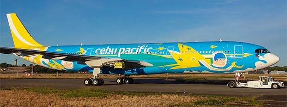 JC Wings Airbus A330-900neo Cebu Pacific "Dreamer Plane" RP-C3915 1:400 Modellflugzeug