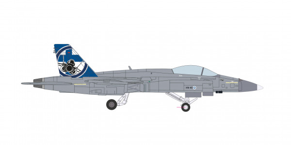 Herpa Wings McDonnell Douglas F/A-18C Hornet Finnish Air Force Hornet Demo Team 1:200 Modellflugzeug