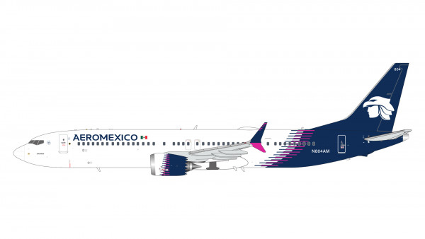 GeminiJets Boeing 737-MAX9 Aeroméxico new livery N804AM 1:200 Modellflugzeug