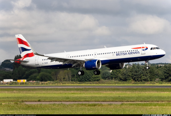 PPC Airbus A321neo British Airways G-TNEE 1:200 Modellflugzeug