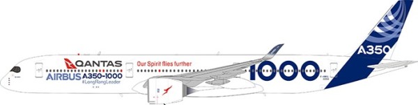 Airbus A350-1000 AIRBUS/QANTAS F-WMIL Scale 1/400