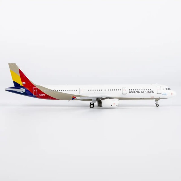 NG Model Airbus A321-200 Asiana new titles HL8279 1:400 Modellflugzeug