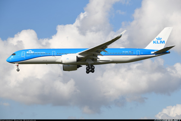 PPC Airbus A350-900 KLM PH-ZNA 1:200 Modellflugzeug