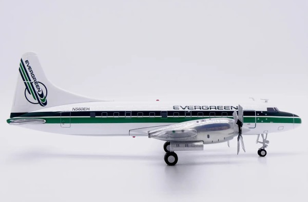 JC Wings Convair CV-580F Evergreen International N580EH 1:200 Modellflugzeug