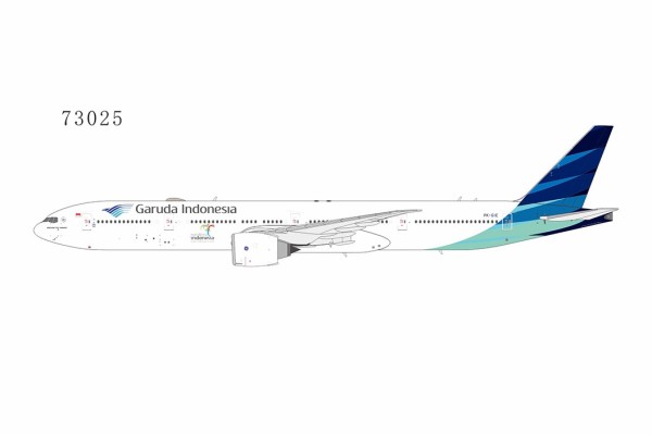 Boeing 777-300ER Garuda Indonesia "wonderful indonesia" stickers PK-GIE Scale 1/400