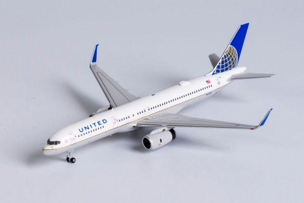 Boeing 757-200 upgraded winglets United Airlines "CO-UA merged livery" N41135 Scale 1/400