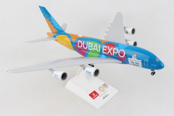 SkyMarks Airbus A380-800 Emirates "Dubai Expo" A6-EEU 1:200 Modellflugzeug
