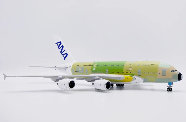 JC Wings Airbus A380-800 All Nippon (ANA) "Bare Metal" F-WWSH 1:200 Modellflugzeug