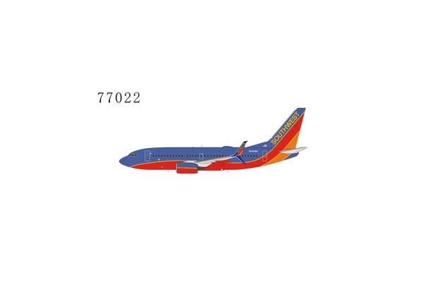 Boeing 737-700 with scimitar winglets Southwest Airlines "Canyon Blue livery" N251WN Scale 1/400