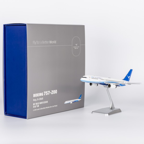 NG Model Boeing 757-200 Xiamen new color B-2868 1:200 Modellflugzeug